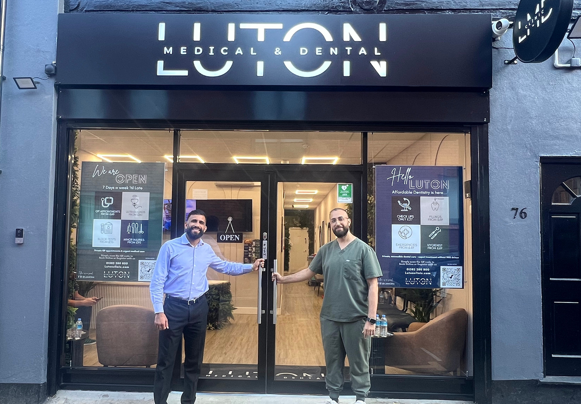 Luton Medical & Dental Clinic opens its doors seven days a week